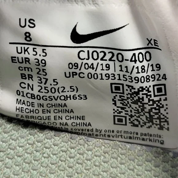 Nike Air Zoom Terra Kiger Trail Running  Shoes Sneakers Size 8 CJ0220-400 - Picture 9 of 9